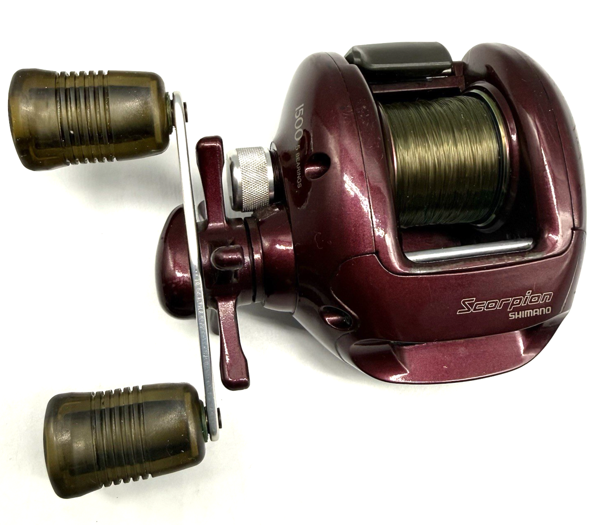 Shimano Scorpion 1500 Right Handed Baitcasting Reel with Box JAPAN