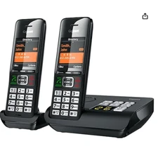 Gigaset Comfort 552A DUO - Cordless DECT Phone - Answering Machine New open Box