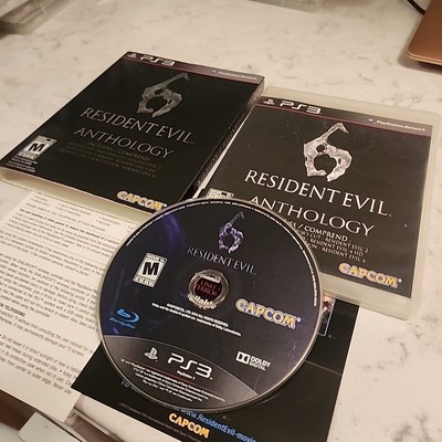 Resident Evil 6 Anthology Sony PlayStation 3 PS3 CAPCOM Mint DISC Authentic