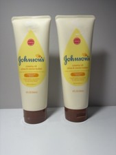 2 Johnson's Creamy Oil for Baby Moisturizing Body Lotion w/Shea Cocoa Butter