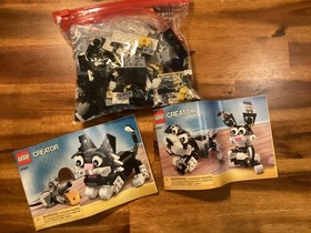 LEGO Creator Furry Creatures (31021) Used 3-in-1 Set (Cat, Dog, Rabbit) w/box