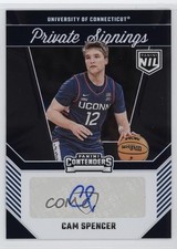 2024 Panini University of Connecticut Private Signings Cam Spencer #CS Auto 1m6p