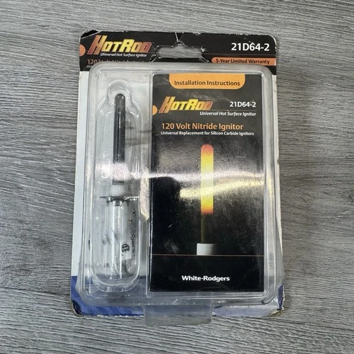 White-Rodgers 21D64-2 HotRod LP/NG 120V Universal Hot Surface Nitride Ignitor