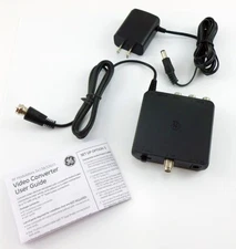 RF Modulator with S-Video by GE Video Converter Model 33621-2