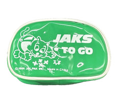 Vintage International Tournament Jaks Green Bag Cat 10 Jaks 1 Red Ball