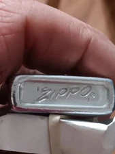 72* Zippo Slim Refurbed By Zippo W/New And OEM Insert