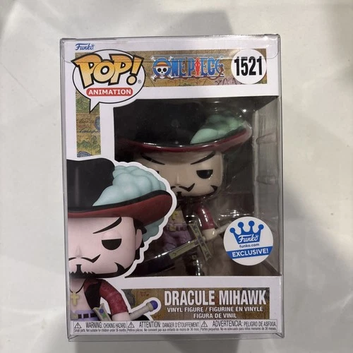 Funko Pop! One Piece - Dracule Mihawk #1521 Funko Shop Exclusive W/ Protector