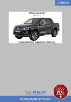 PDF VW Amarok 2H (Ab 2017) Reparaturanleitung Instandhaltung Inspektion War...