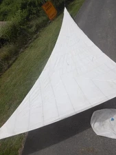 Hood Jib Genoa Sail I- 31' 7" J- 14' 2" foot Mitered seams Wire Luff & Hanks Bag