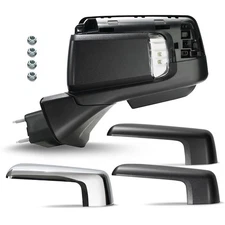 Side View Mirror w/Camera w/BSD For 2019-2025 Chevy Silverado 1500 16 Pins Left