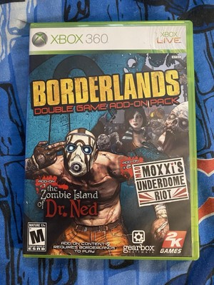 Borderlands Db Game Add-On Pk(X-Box 360) Disc, Booklet,Case Pre-Owned{CG-X,P-B1}
