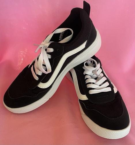 Sneakers VANS Off The Wall bianche e nere taglia Youth 4 nuove - Foto 7 di 9