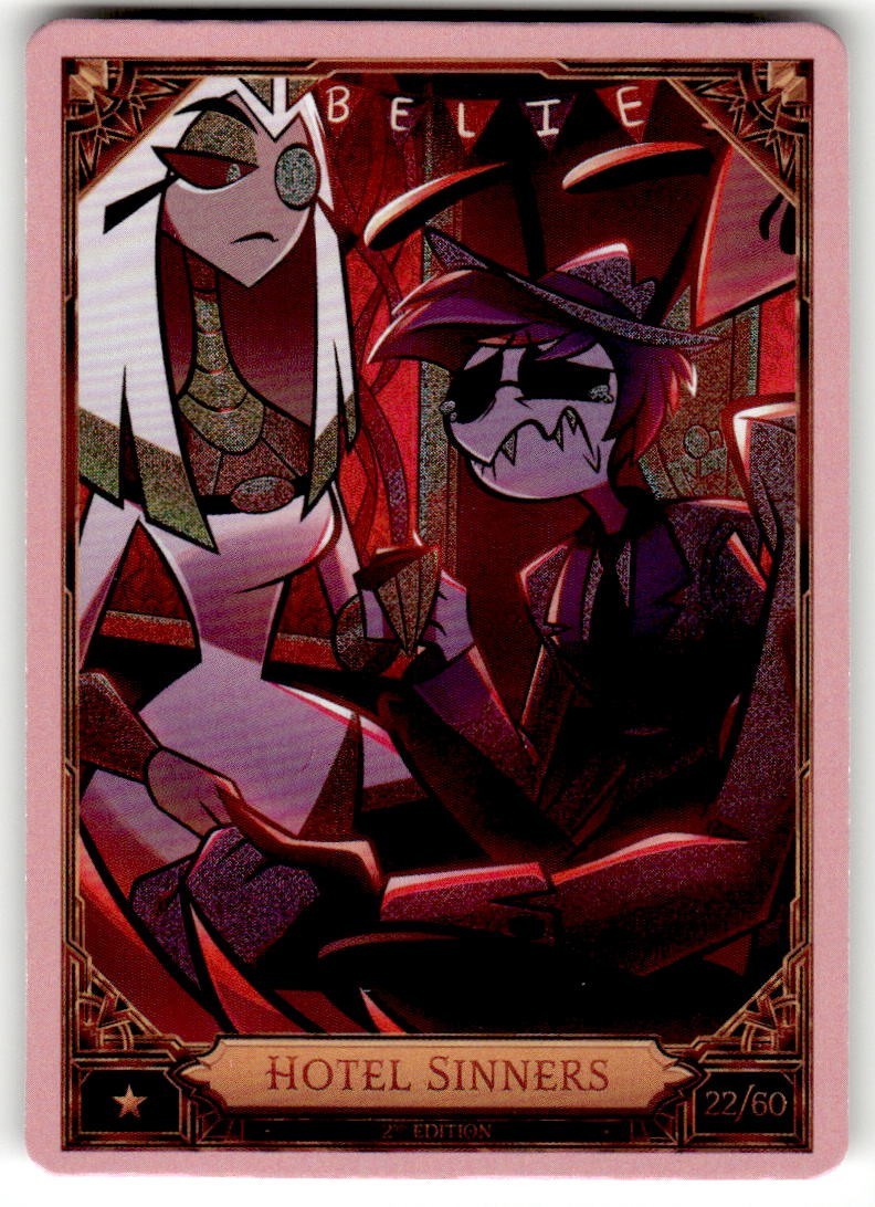 Hazbin Hotel Season 2 Trading Cards 22/60 HOTEL SINNERS 2nd