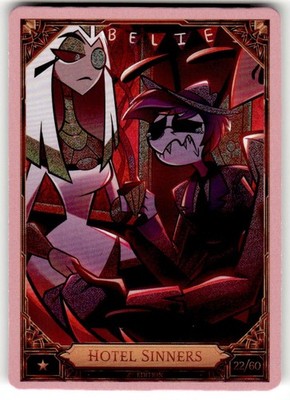 Hazbin Hotel Season 2 Trading Cards 22/60 HOTEL SINNERS 2nd