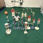 Vintage Dinky and others  Toy Road Signs and lamps S16