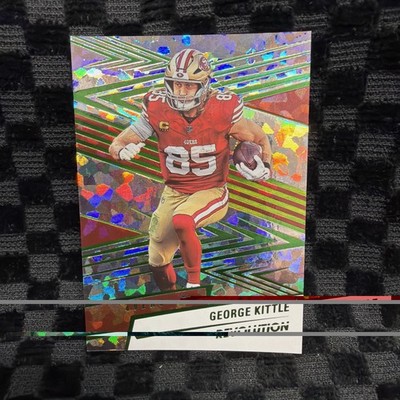 2025 Panini Revolution - George Kittle #161 Green Holo /12