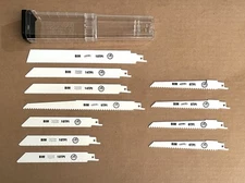 Deadwood Crafted Tools Reciprocating Saw Blade Set And Case