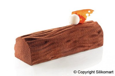 Silikomart Silikonform Kit Bûche Wood