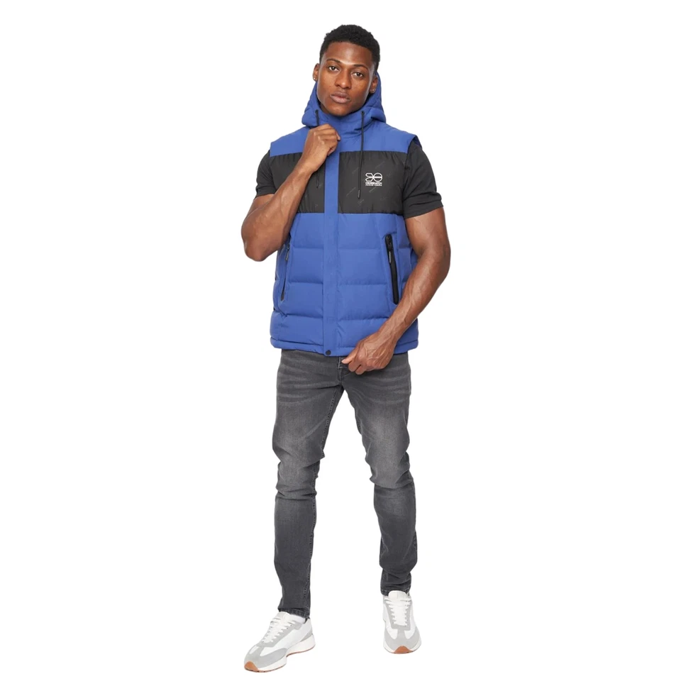 Crosshatch - Chaleco Kremlins En Relieve para Hombre - Imagen 3 de 3