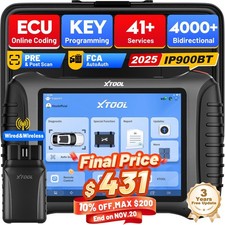 XTOOL IP900BT Bidirectional OBD2 Scanner Full...