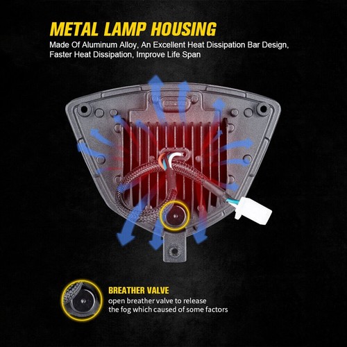 For GASGAS EC 250 250F 300 350F 2021-2023 LED Headlight Lamp Assembly with DRLs - Picture 8 of 13