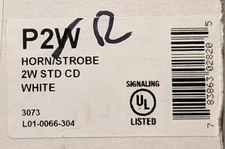System Sensor SpectrAlert P2R Horn/Strobe- RED - SAME DAY SHIPPING