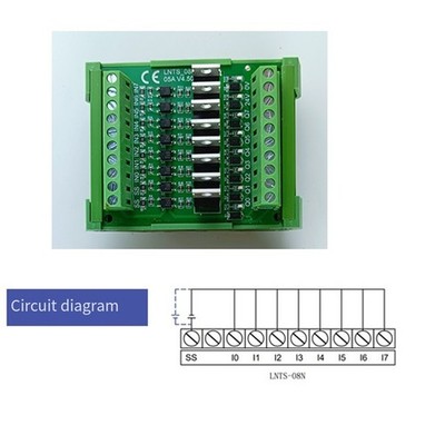 8 Kanal SPS Industrie Steuerplatine NPN Ausgang unterstützt 12V 24VDC Systeme