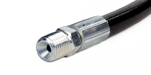 Schieffer 1/4" x 150' 4400 PSI Thermoplastic Sewer Jetter Hose & 5.5 Nozzle - Picture 3 of 6