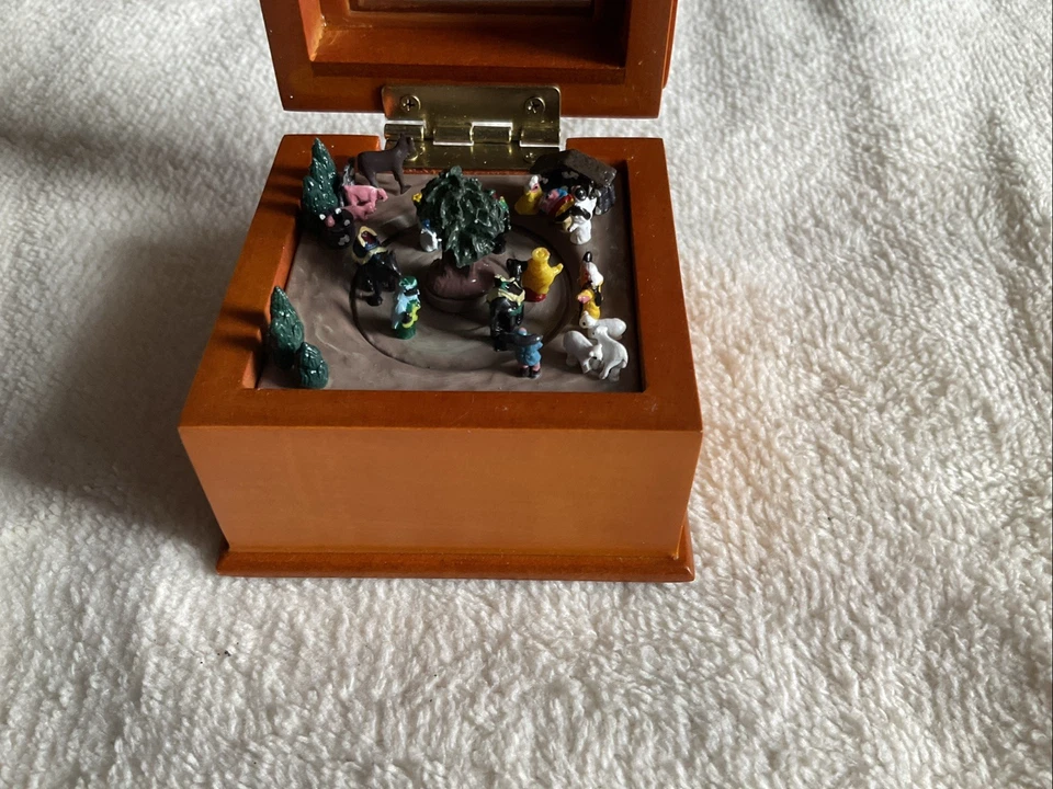 Mr Christmas Music Box  Spieluhr“ Stille Nacht“ - Bild 3 von 3