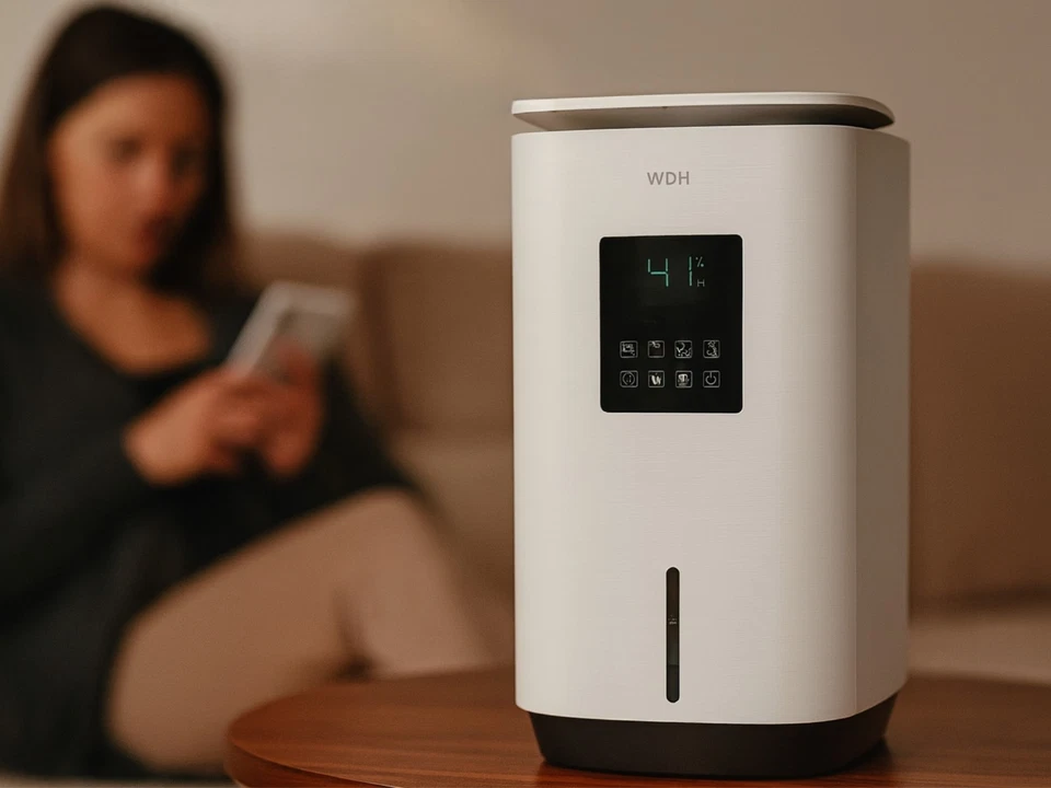 Aktobis Luftbefeuchter WDH-SE2303 mit WLAN-Steuerung bis 800 ml/Stunde und Aroma - Bild 2 von 4