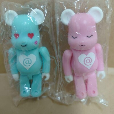 MEDICOM TOY - ベアブリック バレンタイン2008 Medicom Toy BE@RBRICK VALENTINE 2008 LOVE set of 2 100