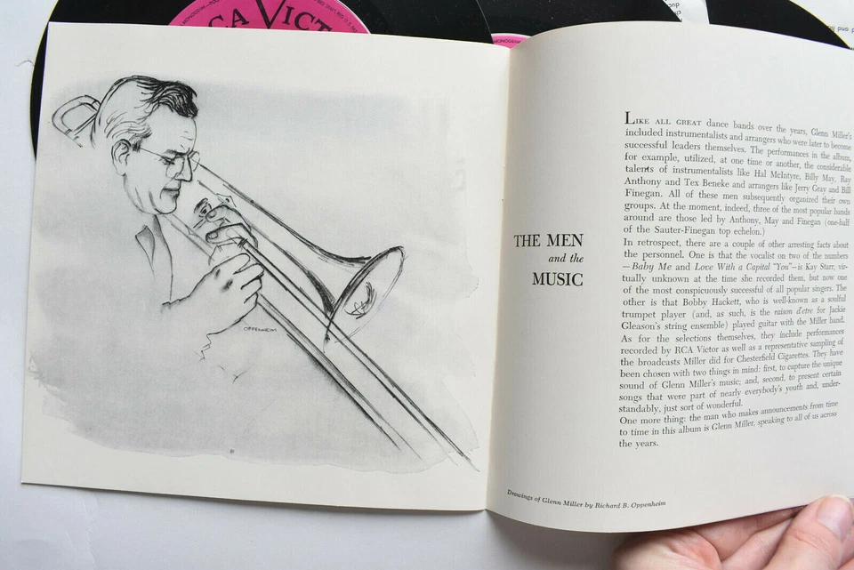 GLEN MILLER LIMITED EDITION VOLUME ONE (10 )7" RECORDS 1956 BOX SET ALBUM - Image 3 of 4