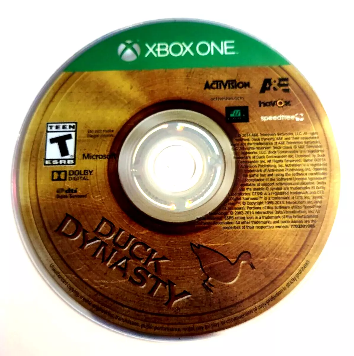 Xbox one duck dynasty sales