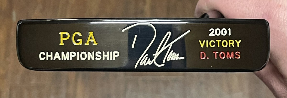 スコッティキャメロン 2001 PGA Victory D. Toms パター Scotty Cameron 2001 David Toms OTR PGA Victory Putter W/ HC