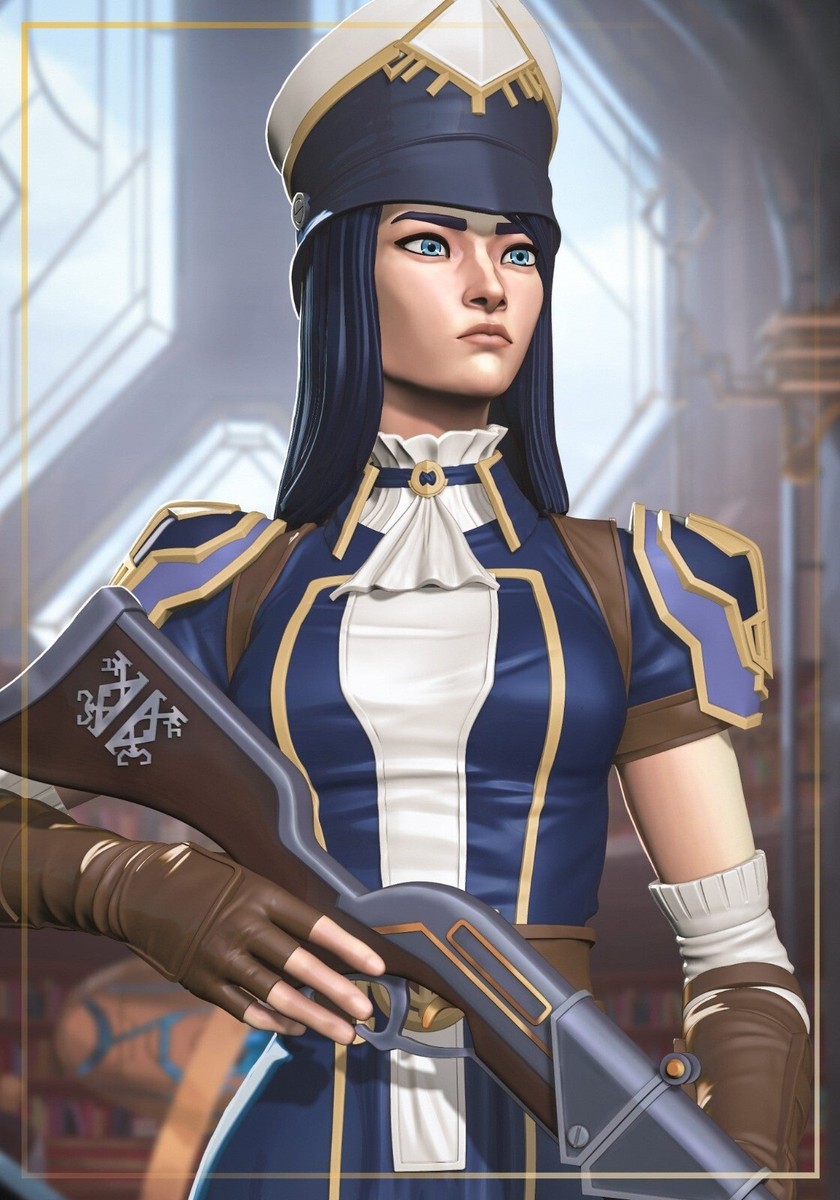 Caitlyn Arcane - League of Legends Garage Kit Figure