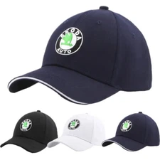 SKODA AUTO Adjustable Ball Cap Hat Fabia Scala Octavia Superb Slavia Enyaq New