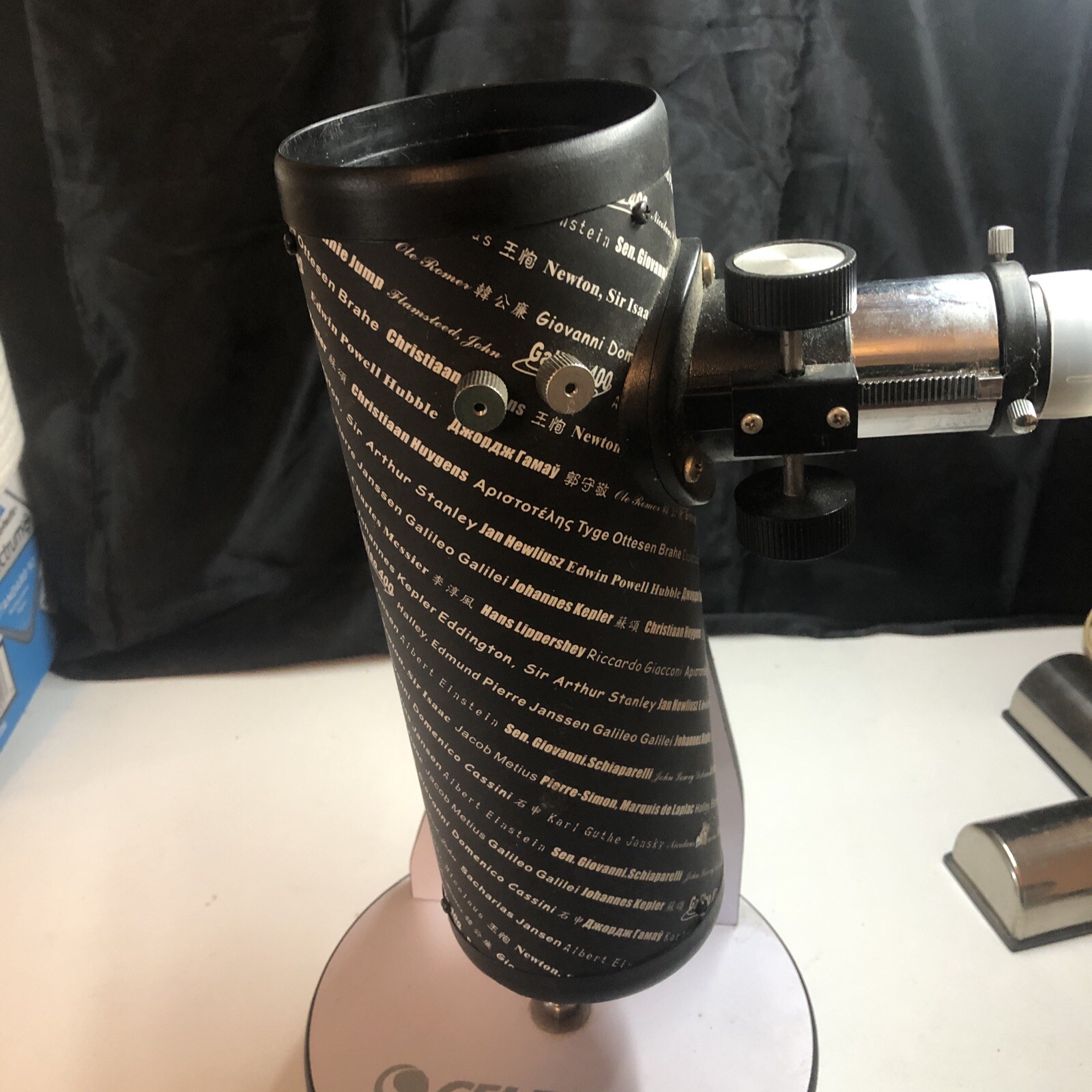 Celestron Firstscope Telescope 76mm Coated Optics Model #21024