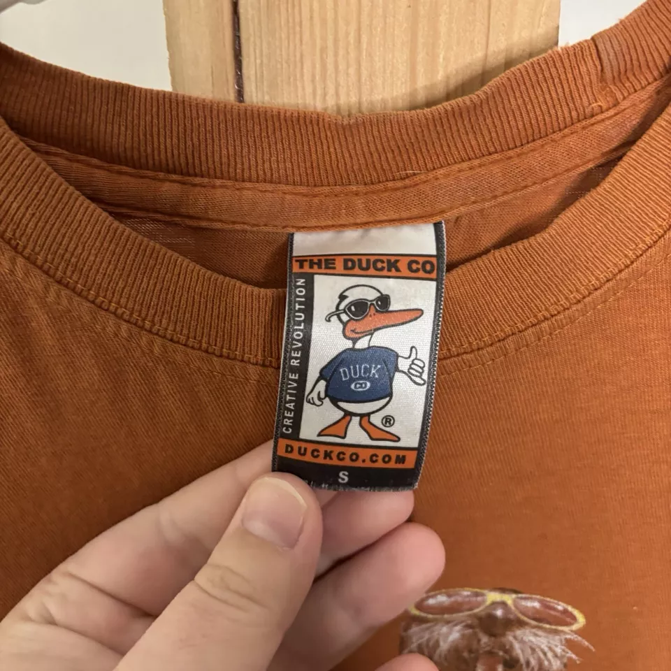 The Duck Co Beaver Graphic Tshirt Tee Monterey California Size Small - Image 3 of 4