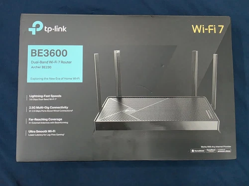 TP-Link Archer BE3600 Dual-Band Wi-Fi 7 Router