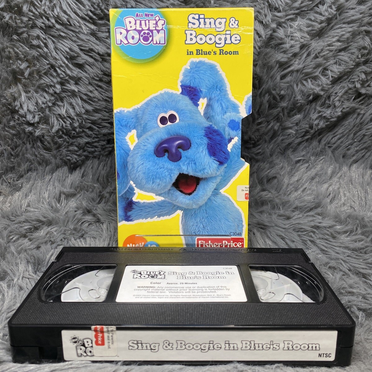 All New Blue's Room: Sing & Boogie In Blues Room VHS 2003 Tape
