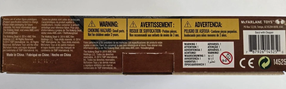 McFarlane Toys Building Sets -The Walking Dead TV Daryl Dixon with Chopper. - Image 2 of 3