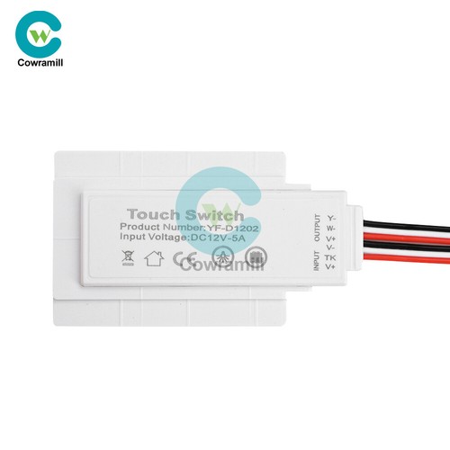 12V 5A 60W Dual Key Touch Switch LED Driver Infinitely Dimming Defogging Switch - Picture 22 of 26