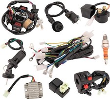 Gy6 Wiring Harness Kit Complete Electrics For 49Cc To 125Cc Atv Dirt Bikes