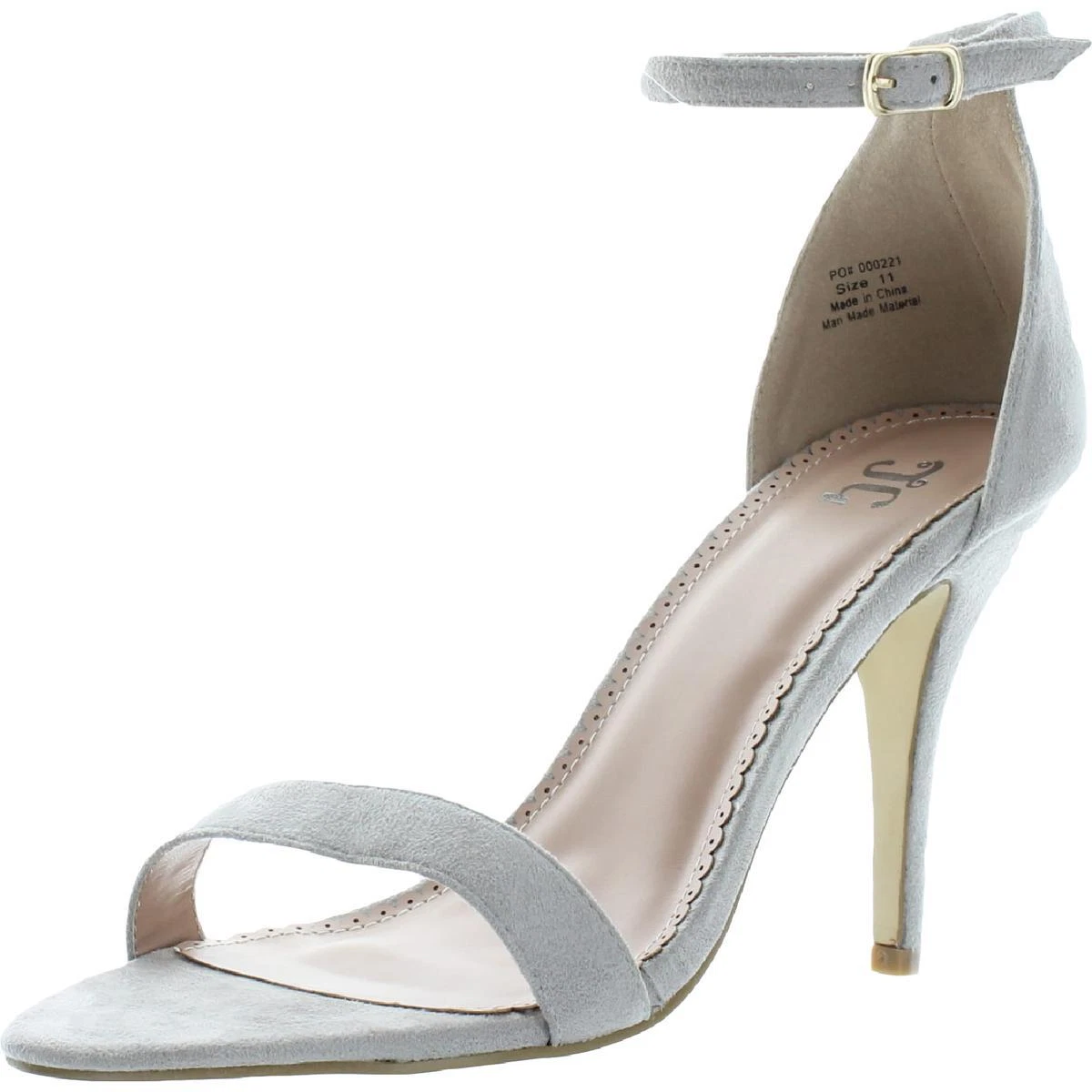 Gray dressy sandals clearance