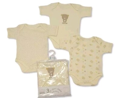 Neue Baby Bodys/Strampler von Nursery Time (3er Set) Neu mit Etikett