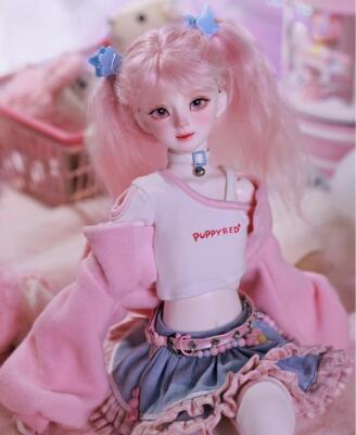 Collection Doll ボンネット　ピンク ドール用ボンネット.ピンクフラワー - メルカリ