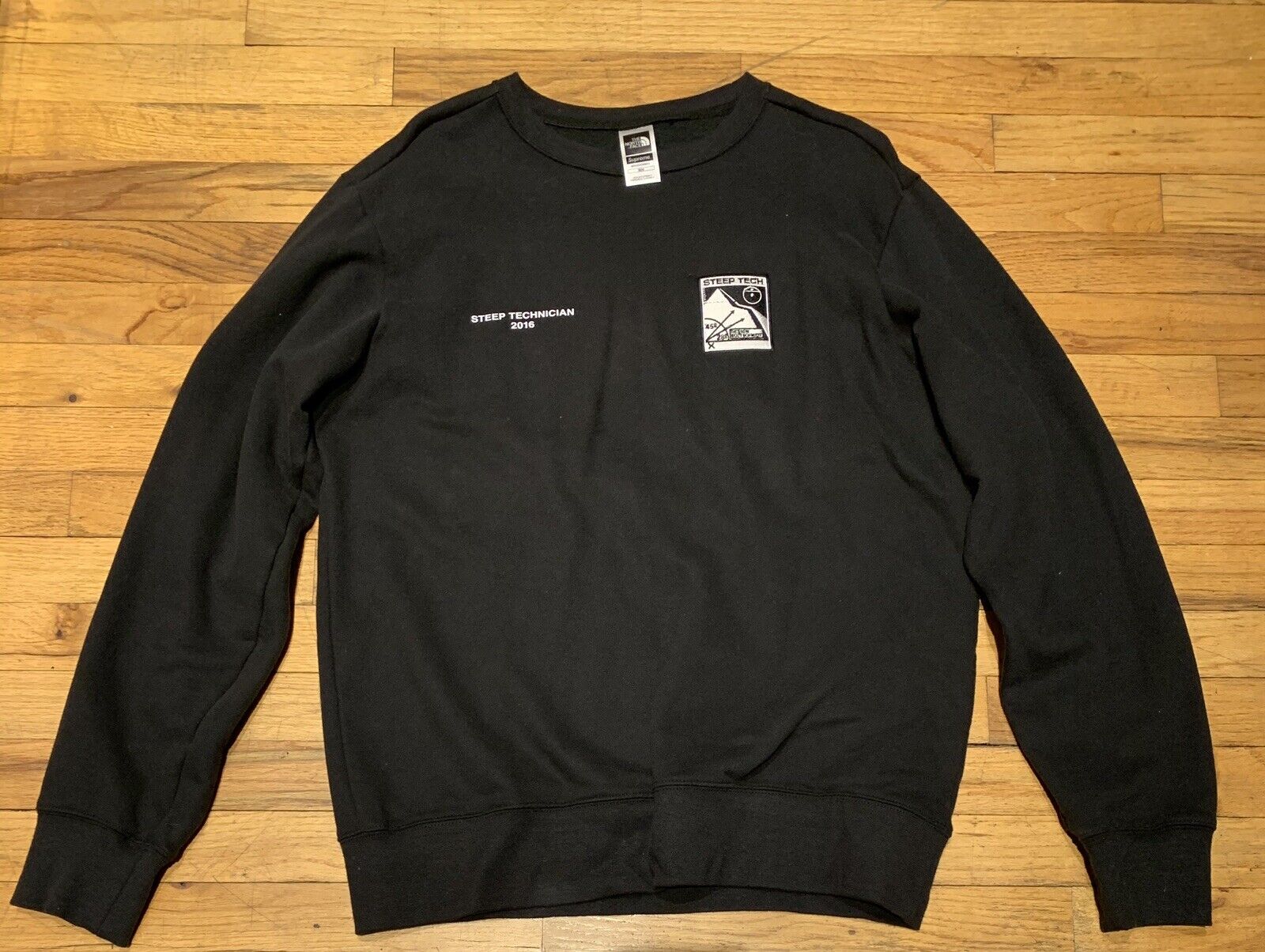 Supreme The North Face Steep Tech Crewneck Black Medium Steeptech