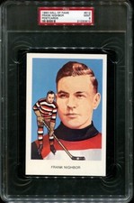 1983 Hockey Hall of Fame Frank Nighbor Postcard #E12 - PSA 9 MINT Pop 4