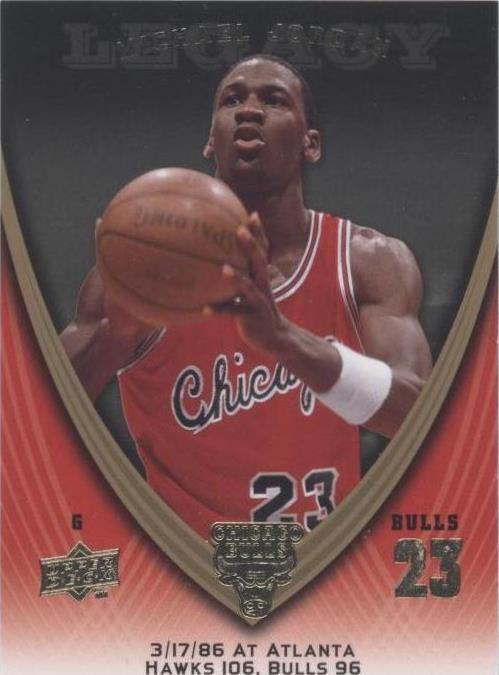 2008-09 Upper Deck Michael Jordan Legacy - Michael Jordan #87 - 1 of 2