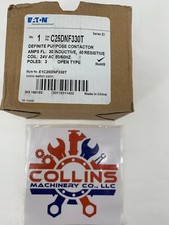 Eaton C25DNF330T Definite Purpose Contactor 24VAC Coil 30A 3P Open Type